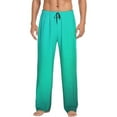 thumbnail image 1 of Balery Turquoise Light Blue Pantalones de pijama para hombre, pijama ultraligero, pantalón de descanso-XX-Large, 1 of 6