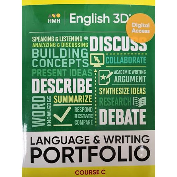 Pre-Owned Course C Language & Writing Portfolio (English 3D) Paperback