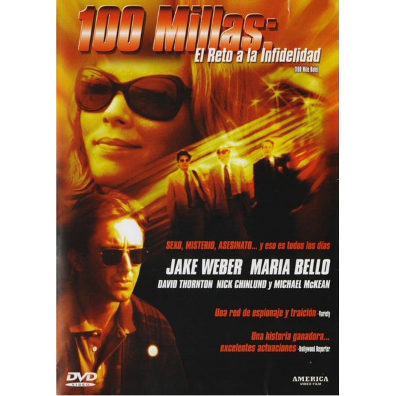 100 Cien Millas Reto A La Infidelidad Mile Rule Pelicula Dvd ON SCREEN FILMS DVD