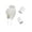 White, variant on Zukuco Winter Kids Beanie Hat Mittens Set Warm Fleece Knitted Hat Gloves for Baby Toddler Boys Girls