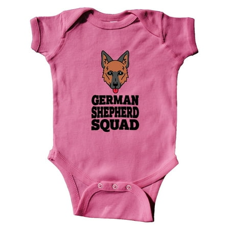

Inktastic Dog German Shepherd Squad Gift Baby Boy or Baby Girl Bodysuit