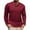 c01Red, variant on USNSM Mens Henley Shirts Long Sleeve with Pocket Fall Cotton Casual T-Shirts Plain Moisture Wicking Tee with 3 Button Red XXL