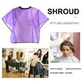 thumbnail image 3 of Hair Coloring Cape Barber Waterproof Anti-static Hairdresser Shawl Styling Tools, 3 of 9
