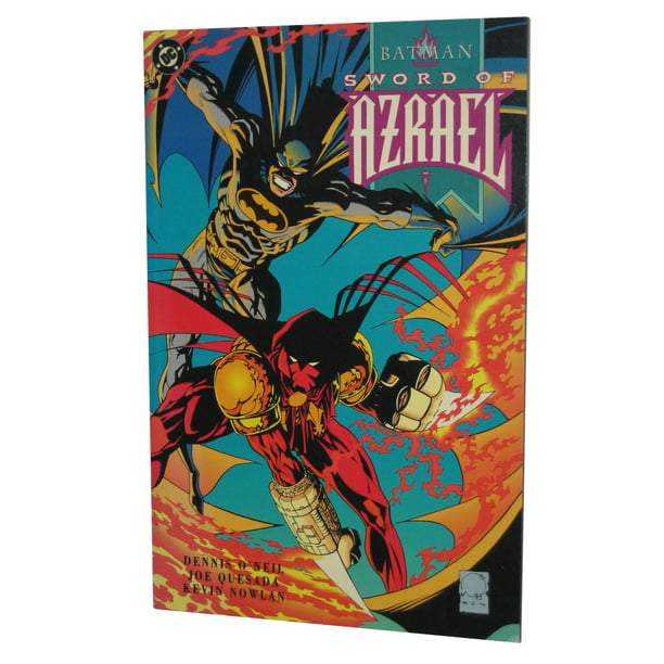 DC Batman Sword of Azrael Paperback Book - (Dennis O'Neil / Joe Quesada) -  