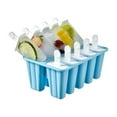 thumbnail image 1 of Ice Cream Molds Popsicle Silicone 12 New Creative Slicone Ice Tray Maker Homemade Diy Popsicle Ice Cream Ice Cream Popsicle Molds Homemade Ice Cream Maker Ice Cream Pop It Pop It Ice Cream, 1 of 8