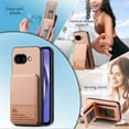 thumbnail image 6 of ELEHOLD Case for Google Pixel 9A, RFID Blocking Slim PU Leather Wallet Case with Card Holder & Kickstand,Pink, 6 of 11