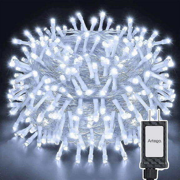 Luces de navidad 500 led serie JUMBO SIZE interior / exterior jardín fachada Decoración Navidad eventos bodas Artego  LED christmas string lights con temporizador Blanca
