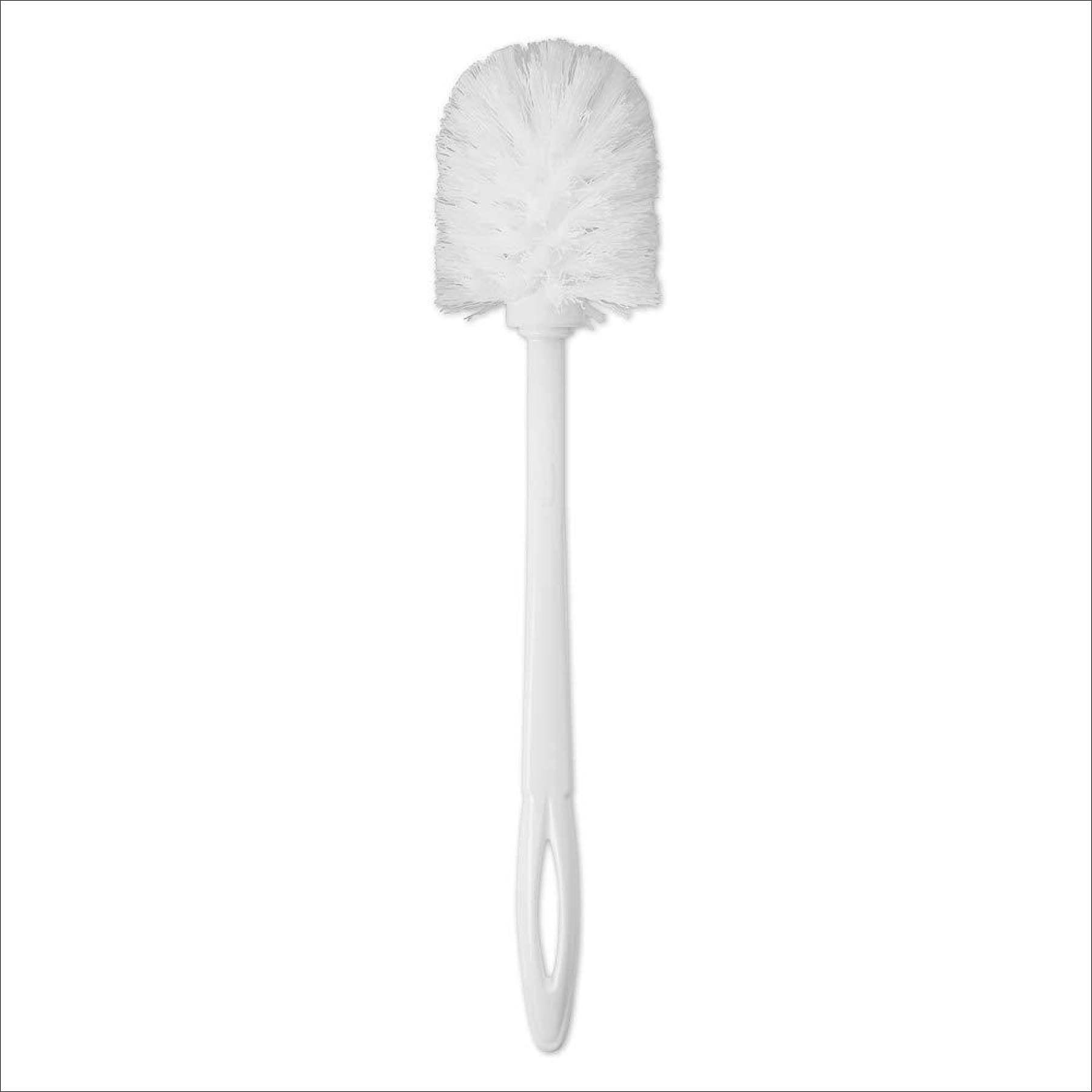Rubbermaid FG631000WHT Toilet Bowl Brush With Plastic Handle White