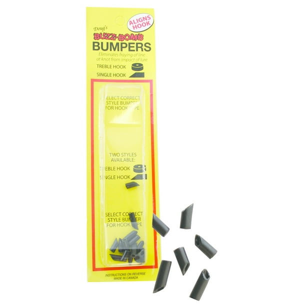 Buzz Bomb Single Hook Fishing Bumpers. 15pack