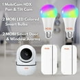 thumbnail image 5 of MOBI Smart Nursery Kit - Smart LED Light Bulb, Smart Door & Window Sensor, Smart HD Wifi Camera, 5 of 14