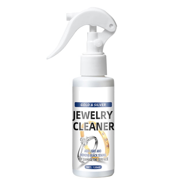 as show Copper Brass Cleaner Spray Jewelry Polishing Solution For Watches Rings Rust Removal 120Ml