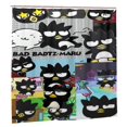 thumbnail image 2 of Badtz Maru Shower Curtains for Bathroom, Kids Shower Curtain Sets Waterproof Fabric Cloth Bath Curtains with 12 Hooks 72x72 inch, 2 of 8