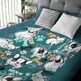 thumbnail image 3 of French Bulldog Blanket Soft Lightweight Flannel Blanket Gift for Women Toddler Throw for Bed Sofa Travel 50"x40" S for Kids, 3 of 6