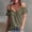 Green, variant on Women's Tops, Tees & Blouses Cap Puff Sleeve Tank Tops for Women Trendy Casual Pleated Boho Tops Ruffle Breathable Summer Tops for Women Hot Summer Sale Wine L