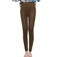 thumbnail image 2 of Turilly Women Printing Warm Tight Thick Plush Wool Waist Full Length Pants Trousers Leggings, 2 of 5