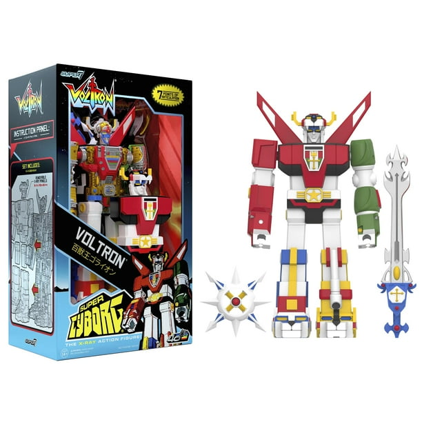 Figura de acción Super7 Super Cyborg Voltron de 11 pulgadas con Acc