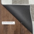 thumbnail image 5 of Addison Rugs Mayfield Premium Machine Washable Transitional Geometric Taupe Rectangle Rug, 3' x 5', 5 of 6