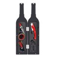 thumbnail image 2 of 5 piece Set Wine Opener Gift Set, Drip Ring, Foil Cutter, Wine Pourer and Stopper In Bottle shaped, 2 of 8