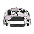 thumbnail image 4 of Haiem Cute Animal with Cow Classic Snapback Cap Flat Bill Hat Baseball Cap Adjustable Size Cotton Dad Hat, 4 of 9