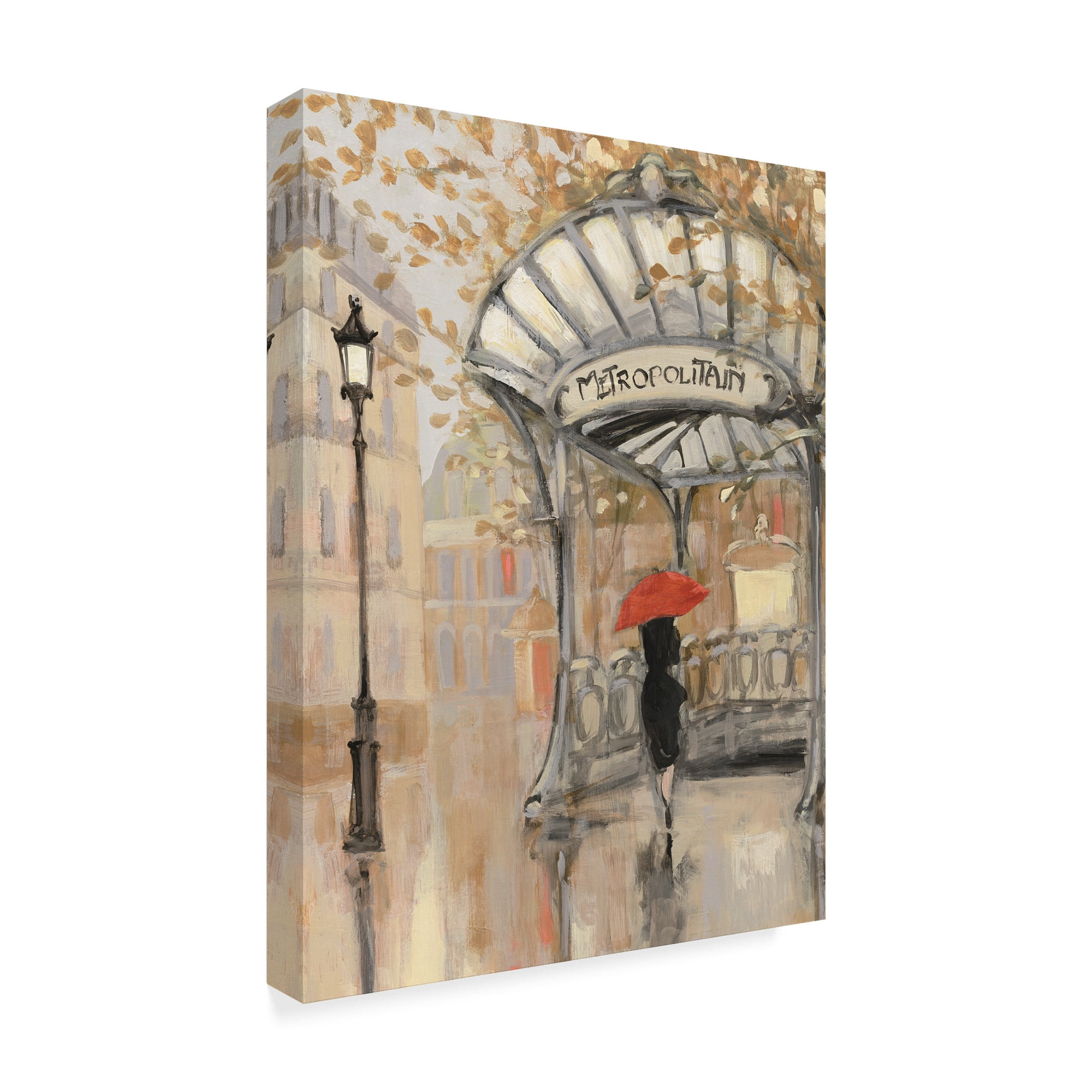 Trademark Fine Art 'To the Metro III Blue Sky' Canvas Art by Julia Purinton