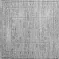 thumbnail image 1 of Ahgly Company Indoor Square Persian Gray Traditional Area Rugs, 4' Square, 1 of 1
