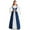 Blue, variant on KAWELL Renaissance Medieval Irish Costume Over Dress & Cream Chemise Set