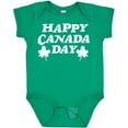 thumbnail image 3 of Inktastic Happy Canada Day with Distressed Maple Leaves Boys or Girls Baby Bodysuit, 3 of 5