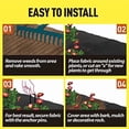 thumbnail image 2 of Agfabric 3Oz 4x12ft Heavy PP Woven Weed Barrier for Raised Bed,Gardening Mat, Soil Erosion Control and UV Resistant, 2 of 5