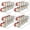 White, variant on MOOACE 4 Pack Can Dispenser Rack, Stackable Can Storage Organizer Holder for Canned food Kitchen Cabinet Pantry Countertop, White