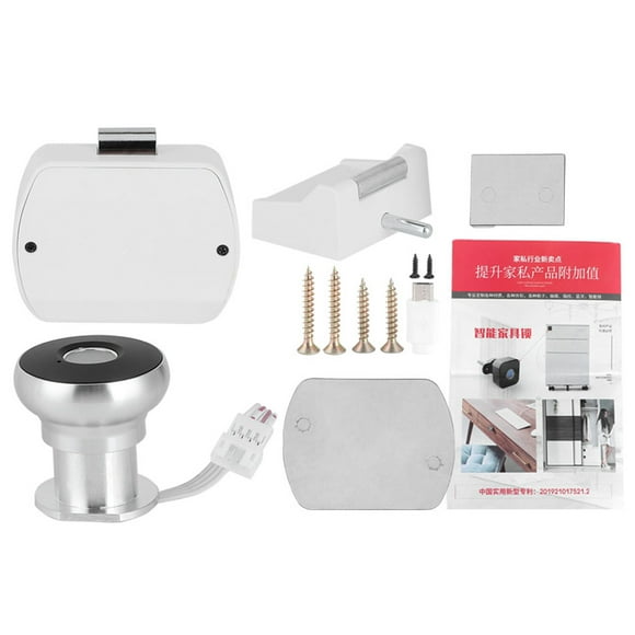 ZOUSSIQI Smart Biometric Fingerprint Lock Fast Unlock Anti Theft for Home Office Storage Cabinet Wardrobe JU316-106031