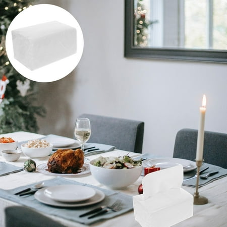 HOMEMAXS 6 Packs Household Paper Pumping Tissue Napkins for Party White HOMEMAXS 6 Packs Household Paper Pumping Tissue Napkins for Party White