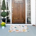 thumbnail image 5 of Yayeee Doormat for Inside 20"x32" Absorbent Low-Profile Washable Non-Slip Rubber Backed Entryway Rug, Cartoon Doodles, 5 of 8