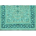 thumbnail image 1 of Ahgly Company Indoor Rectangle Persian Turquoise Blue Traditional Area Rugs, 3' x 5', 1 of 4