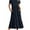 Blue-Maxi, variant on Weardear Summer Sleeveless Casual Dresses for Women V Neck T Shirt Sundress Flowy Tiered Swing Beach Vacation Tank Mini Dress