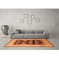 thumbnail image 3 of Ahgly Company Indoor Rectangle Oriental Orange Industrial Area Rugs, 8' x 12', 3 of 4