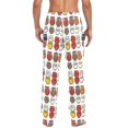 thumbnail image 5 of Cartoon Owls Mens Pajama Pants Cotton Elastic Waistband Lounge Sleep Pajama Bottoms Pj with Pocket, 5 of 7