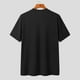 thumbnail image 5 of pstuiky camisetas para hombre, Sudadera con capucha informal holgada de color liso y manga corta para hombre ropa de hombre l, 5 of 5