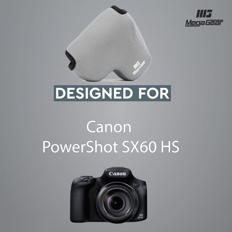 MegaGear Canon PowerShot SX60 HS Ultra Light Neoprene Camera Case 
