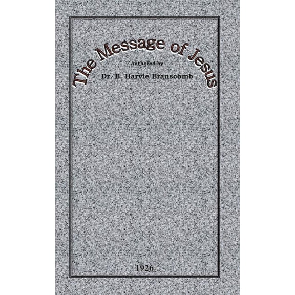 Message of Jesus