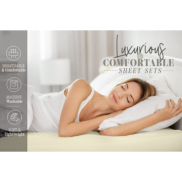 CaneCreations 2 Standard Luxury 100% Satin Pillowcases In Midnight Blue Smooth Texture Open Ended Tame Frizz Silky Feel Gentle On Hair Cnbk2843