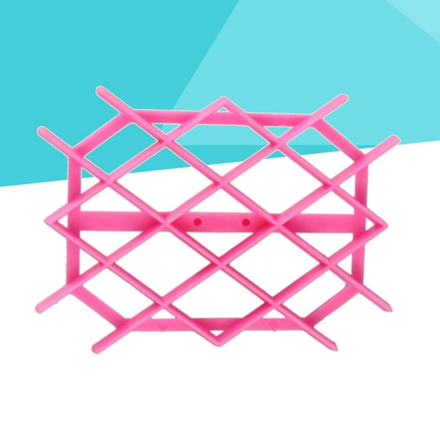 GOOHOCHY Fondant Decorating Tools Fondant Tool Pink Geometrical Shape Embossed Decoration for Craft Enthusiasts 1Set