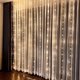 thumbnail image 2 of Guirnalda de luces LED para cortina de 6 x 3 m y 3 x 3 m con alimentación por USB, luces de hadas para vacaciones, decoración navideña para ventana, Año Nuevo 2025, 2 of 5