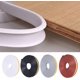 thumbnail image 1 of U-Form Furniture Edge Tape, 5m - Flexible TPE, Bendable Edge Protection, for Cabinet Edges, Moldings, Worktops (Black, 12mm x 5m), 1 of 4