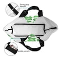 thumbnail image 4 of Easygdp Green Leaves Bolsas Tote para Mujer, Bolsos de Hombro para Viaje, Bolsos de Mano de Gran Capacidad para Compras y Trabajo, 4 of 8