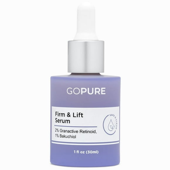 Sérum antiedad GoPure Actives Firm & Lift con retinol, 30 ml
