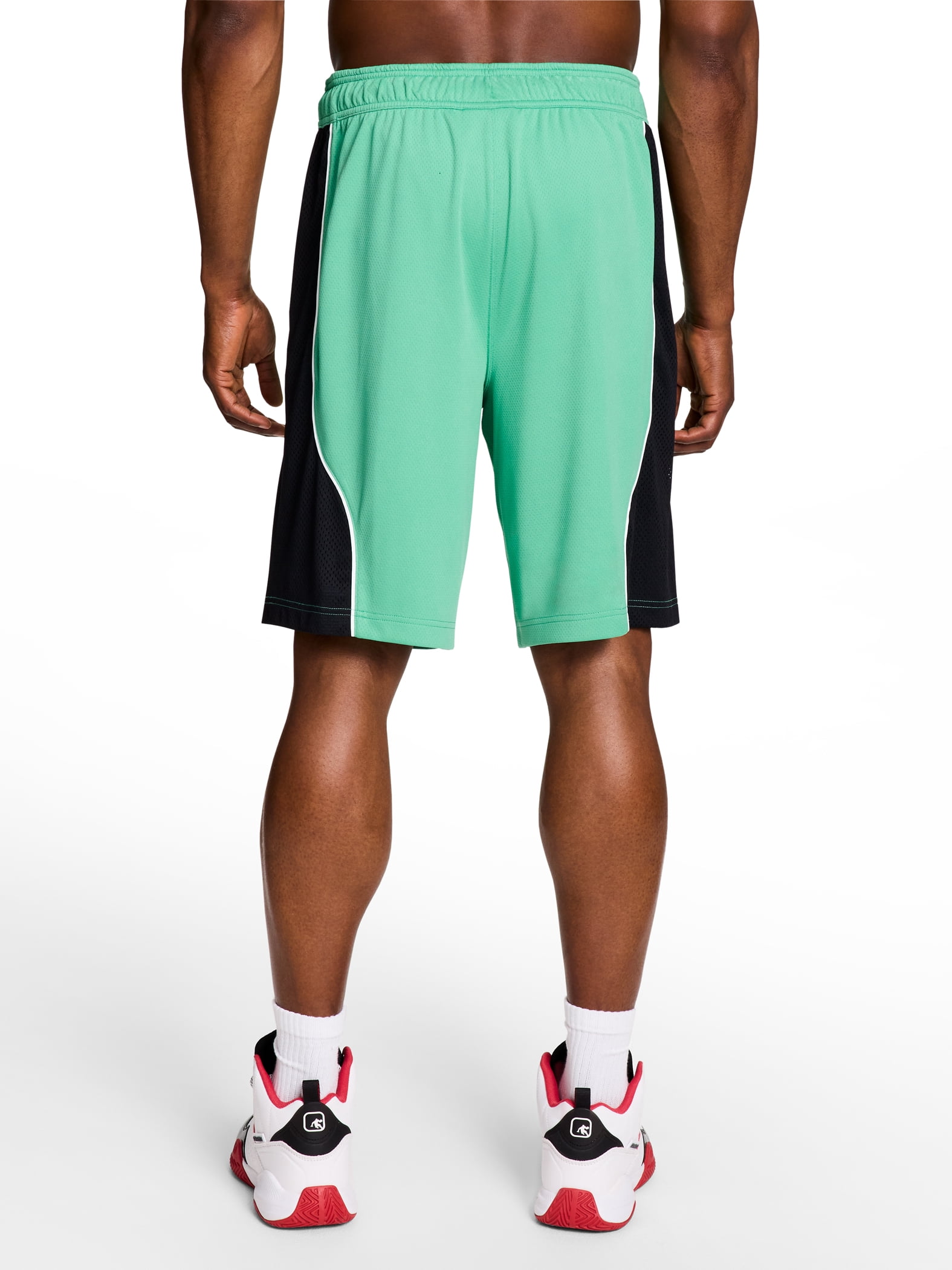 AND1 Men's and Big Men's Active Enforcer Short, 10" Inseam, up to Size 5XL