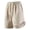 Khaki, variant on hlysgo Men's Big and Tall Shorts Linen Lightweight Comfy Cozy Short Summer Beach Breathable Short with Pockets Gray,3xL