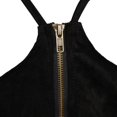 thumbnail image 4 of Blusa sin mangas Hugo Cremallera Vendaje Boho Cuello Alto Mujeres Antibalas Faux L, 4 of 10