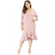thumbnail image 2 of Vestido Midi Con Volantes Cuello V De Cóctel TalGrande PaMujer RoXL, 2 of 6