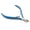 Blue, variant on Cuticle Scissors Toe Nail Trimmer Nipper Stainless Steel Pedicure Nail Clipper Cutter Nail Art Manicure Tools